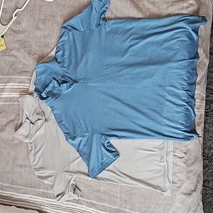 2 boys golf shirts